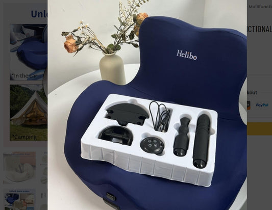 helibo chair massage seat for women – Multifunctional Massage Sex Cushion Seat