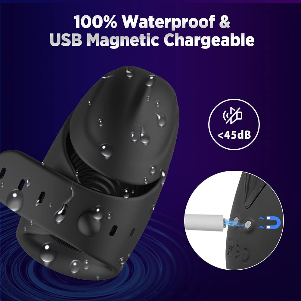 Adjustable 3-in-1 Hands-Free Male Vibrator Trainer