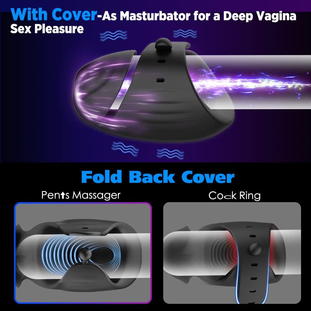 Adjustable 3-in-1 Hands-Free Male Vibrator Trainer