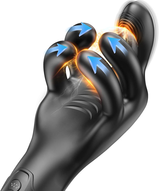 Male Sex Toys for Men Masturbators- baiwatt Tentacle Penis Vibrator Stroker with 10 Clamping & 10 Vibrating Modes for Prowerful Training Wrap, Male Masturbator Mens Adult Sex Toys for Gay Men Couples