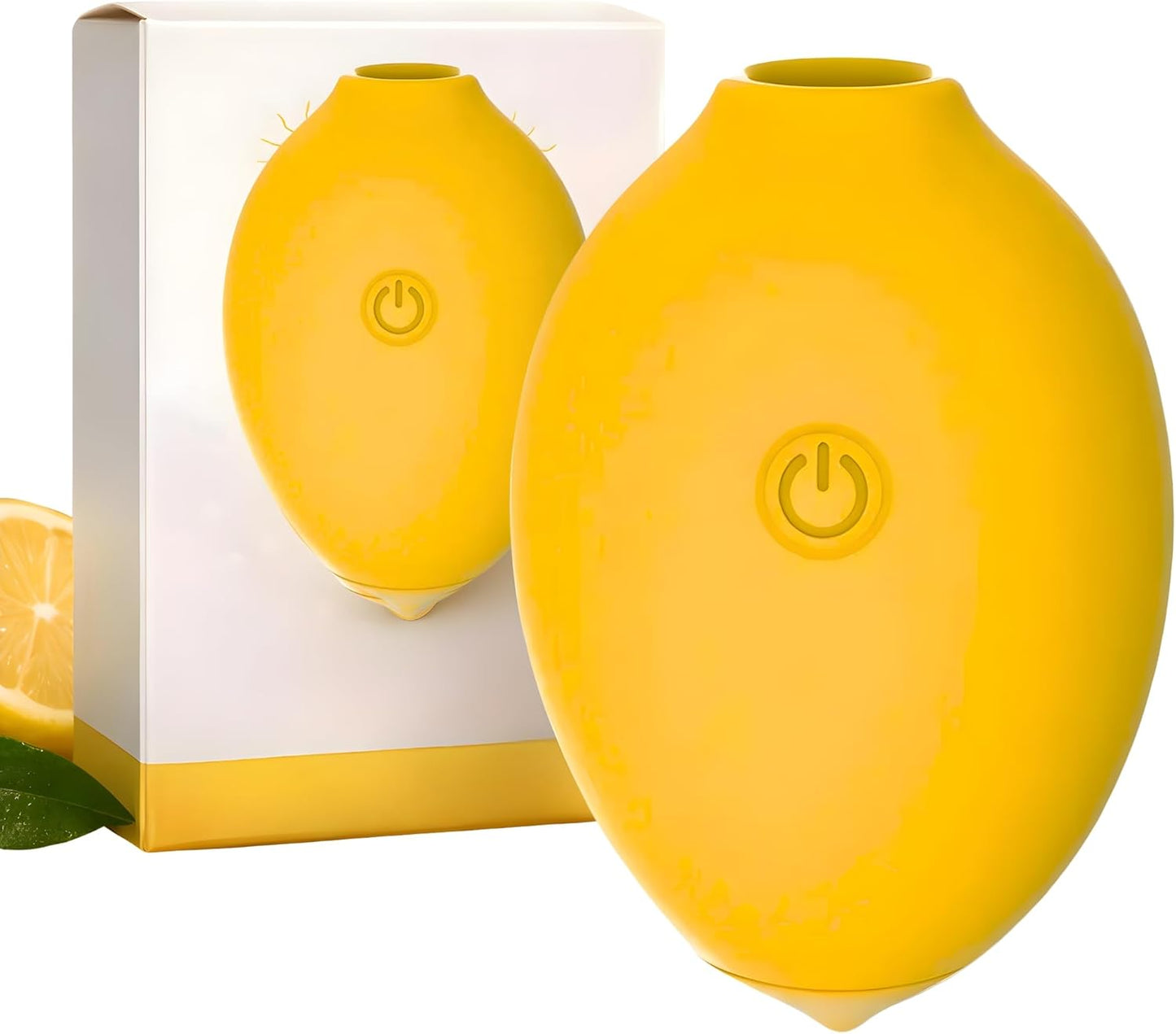 Nancy Lem Lemon Vibrator, Vbrating Massage Tools for Date Night, 3 in 1 Sex Toy, Clit Licker, Rechargeable Waterproof Silicone Personal Massager, Magic Wand Sex Toy, Expensive Gifts for Women