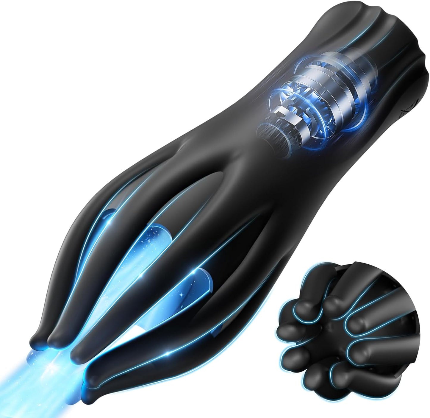 Male Masturbator Male Sex Toys for Men Adult Toys for Men with 10 Powerful Mens Penis Training Vibrator Stroker Sex Toy Masturbators Sex Machine 360° Tentacle Wrap Gay Adult Sex Toys & Games