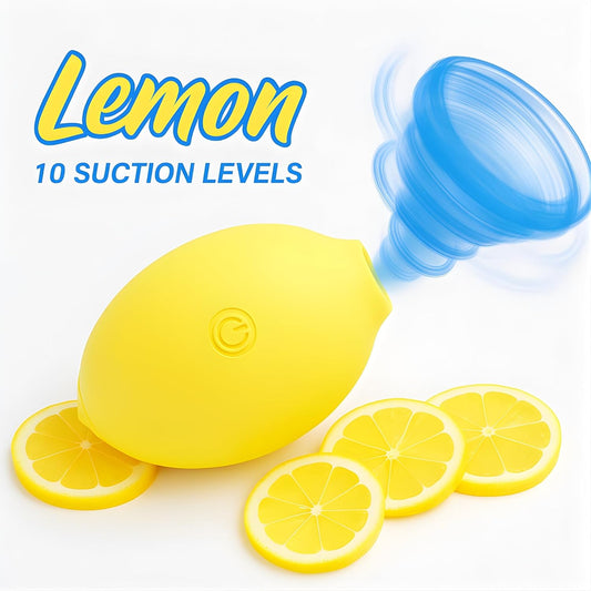 Nancy Lem Lemon Vibrator, Vbrating Massage Tools for Date Night, 3 in 1 Sex Toy, Clit Licker, Rechargeable Waterproof Silicone Personal Massager, Magic Wand Sex Toy, Expensive Gifts for Women