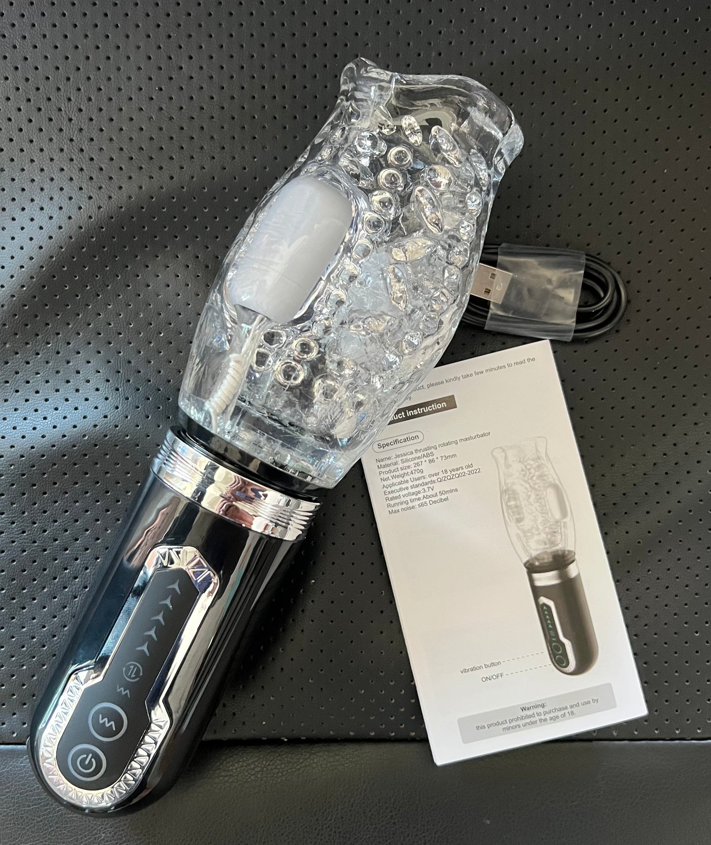 Gluck Gluck 9000 Thrusting Stroker,Gawk Gawk 3.0, Gawk Gawk 9000 Thrusting Rotating & Vibrating Blowjob Masturbator