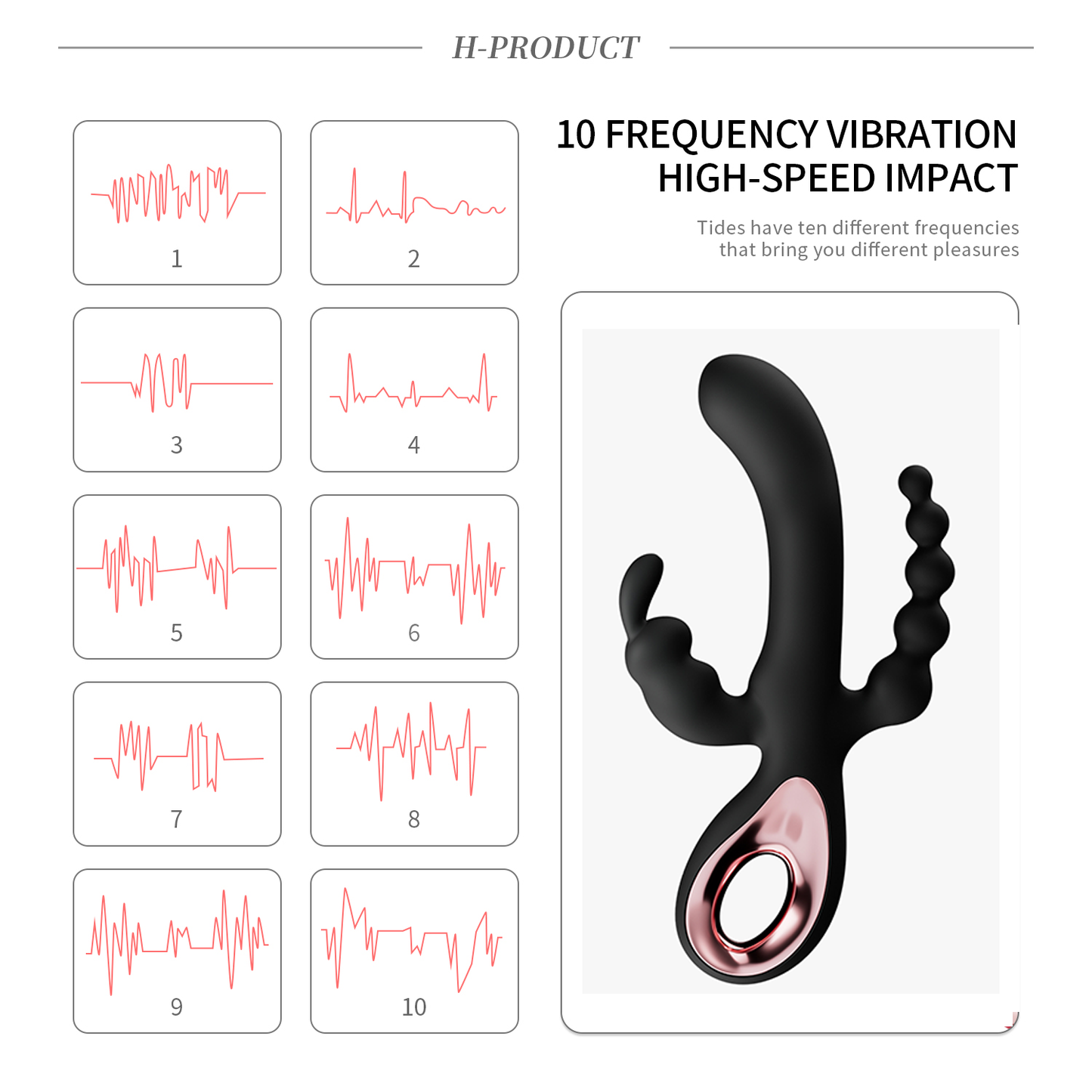 The Obliterator Vibrator Vibration Vibrater 3 in 1 Av Wand Sex Toy For Sale