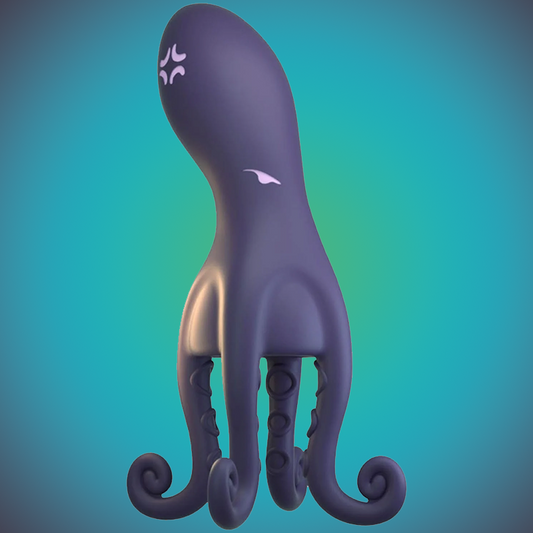Octopus Tentacle Male Vibrator – 10 Modes, Waterproof & Rechargeable