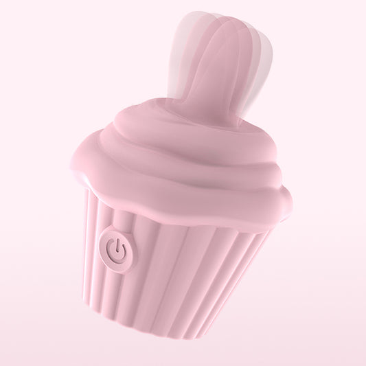 CUPCAKE - Cup Cake Licking Vibrator Vibrating Clitoral Sucking Sex Toy For Women
