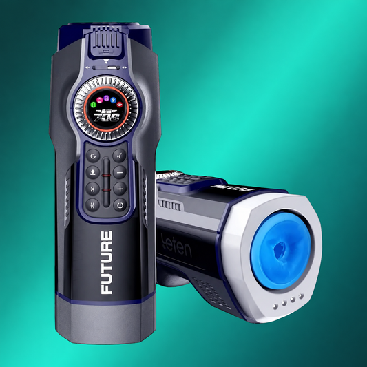 Leten Future Pro Gen 3 Automatic Telescopic Rotating Heating Male Masturbator Future Pocket Pussy