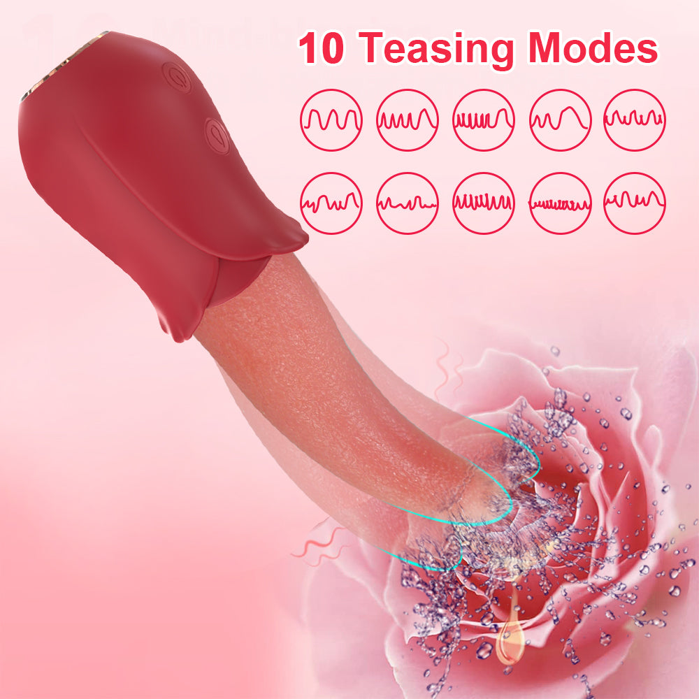 rose tongue vibrant licker
