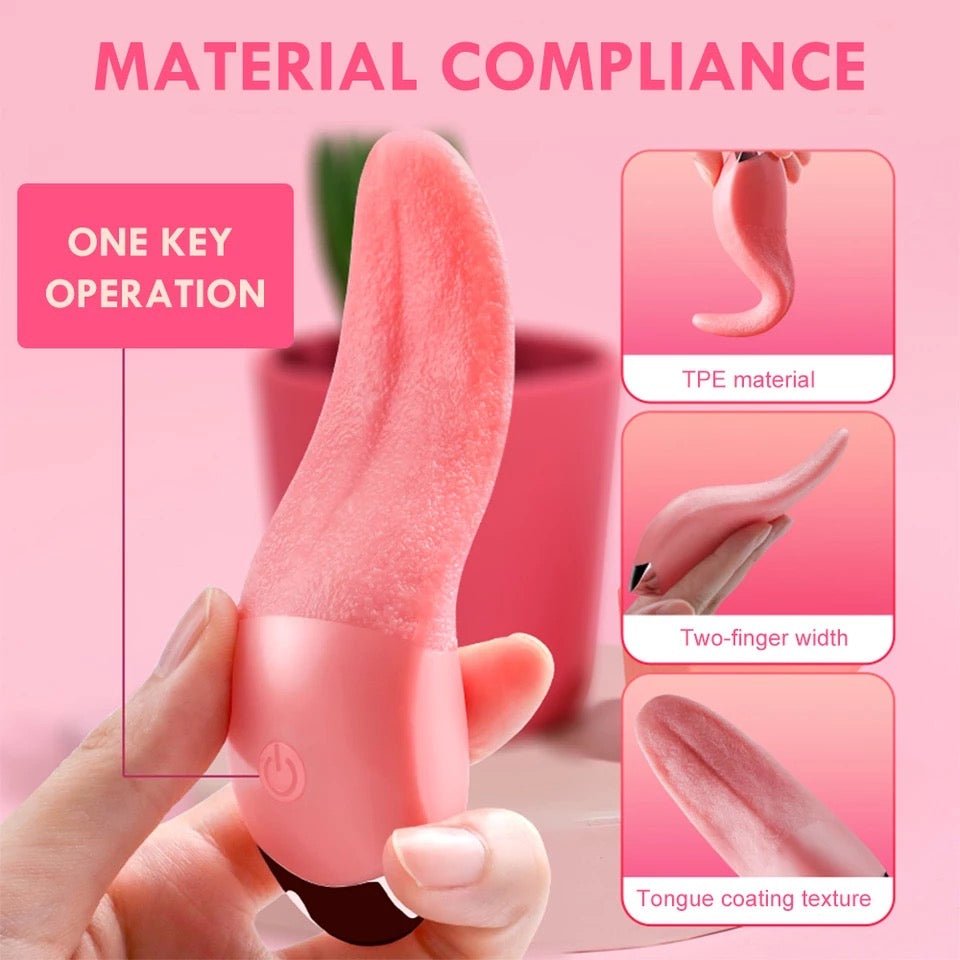 Tongue Twister licking vibrator - Gawk 3000 