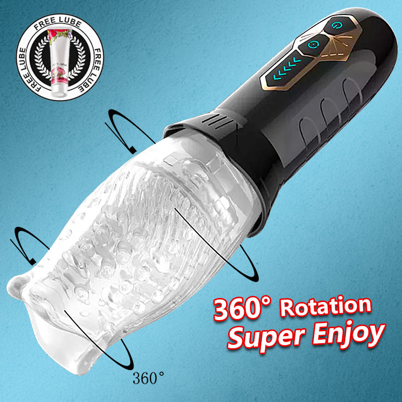 Gawk Gawk 3000 - 360° Rotation Supre Enjoy Rotating Male Masturbator Cup