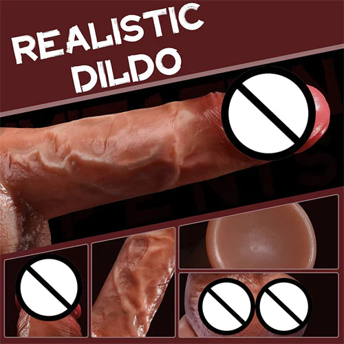 Big Daddy Big Daddy 9 Vibration 3 Thrusting Swing Heat Realistic Vibrator Dildo Blowjob Machine 8.4 Inch with Suction Cup