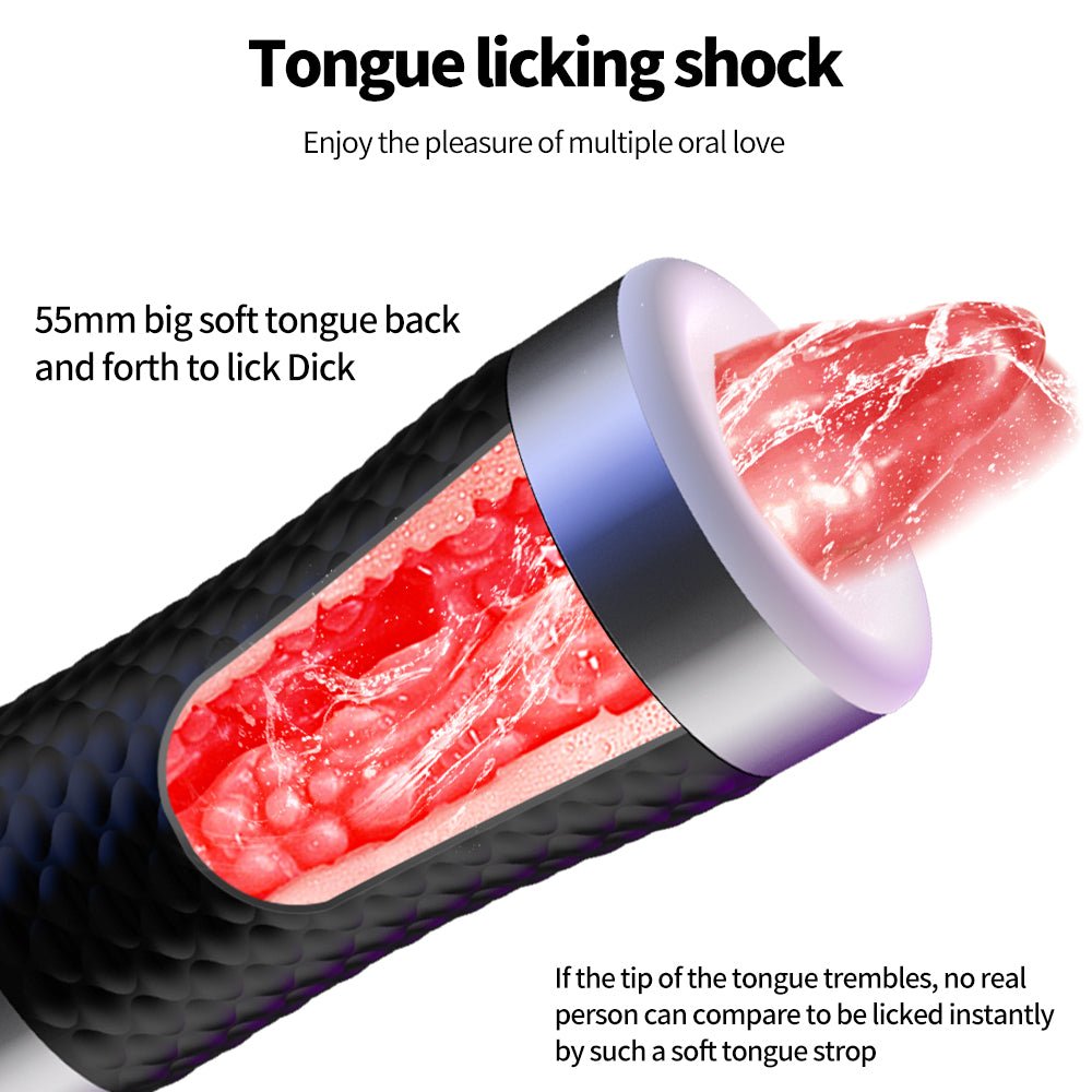 Trap Tongue-Sucking, Pinching, Tongue Licking Multifunctional BLOWJOB Toy - Gawk 3000 