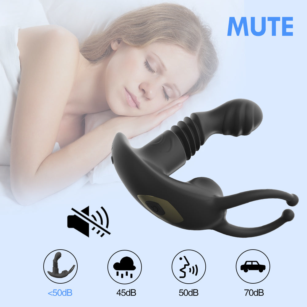 Wireless Electric Remote Controlled Ultimate Rotating Prostate Massager