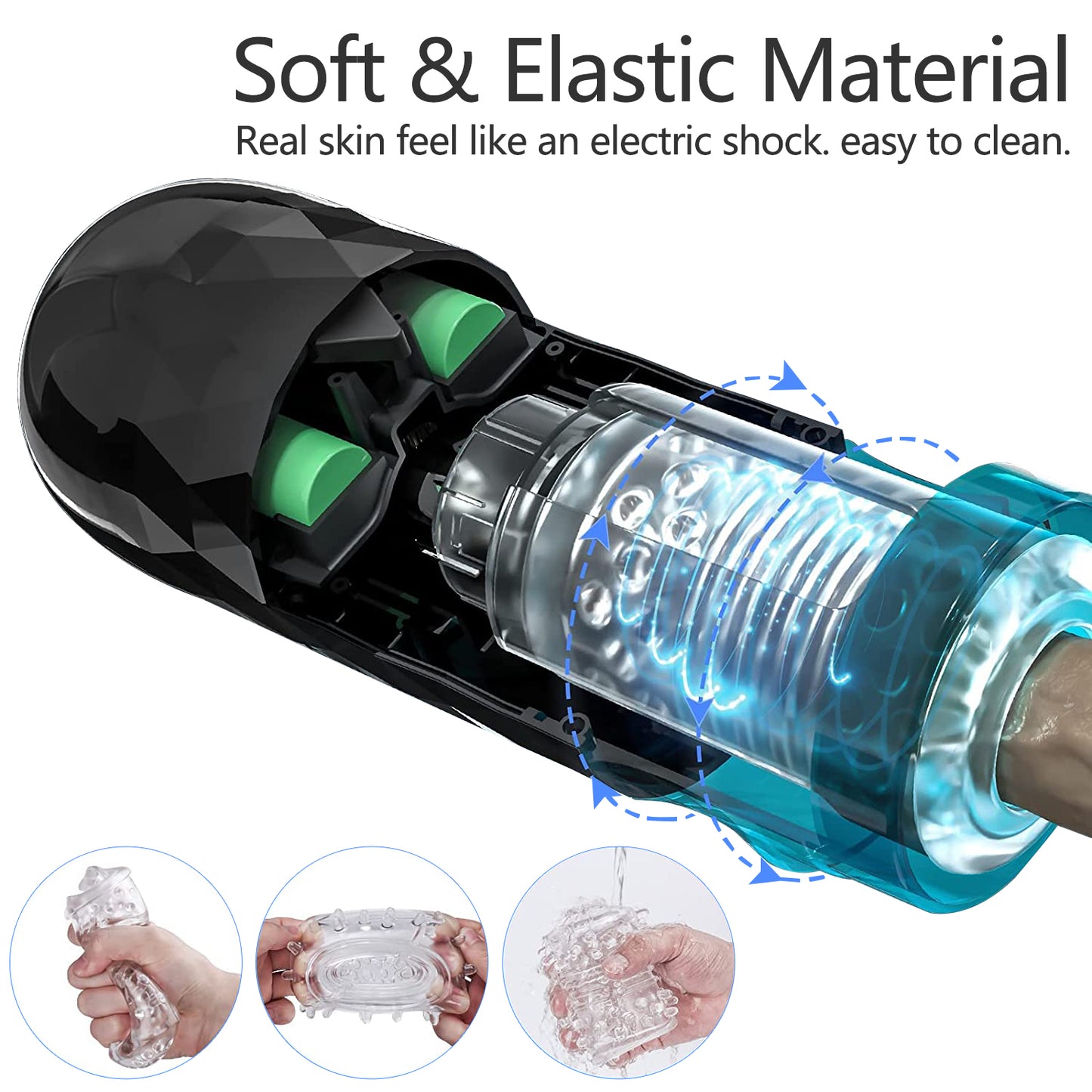 ALLIGATORS Electric Automatic Male Stroker Toy For Men